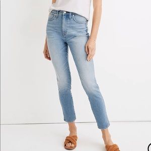 Madewell skinny high rise jeans